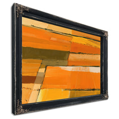 Aerial View Of Autumn Harvest Fields by Bella Frye