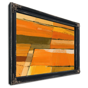 Aerial View Of Autumn Harvest Fields by Bella Frye