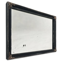 Figures Walking Through Vast Snowy Plain by Bella Frye