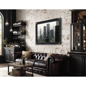 Gray City Skyline In Misty Morning Light by Bella Frye