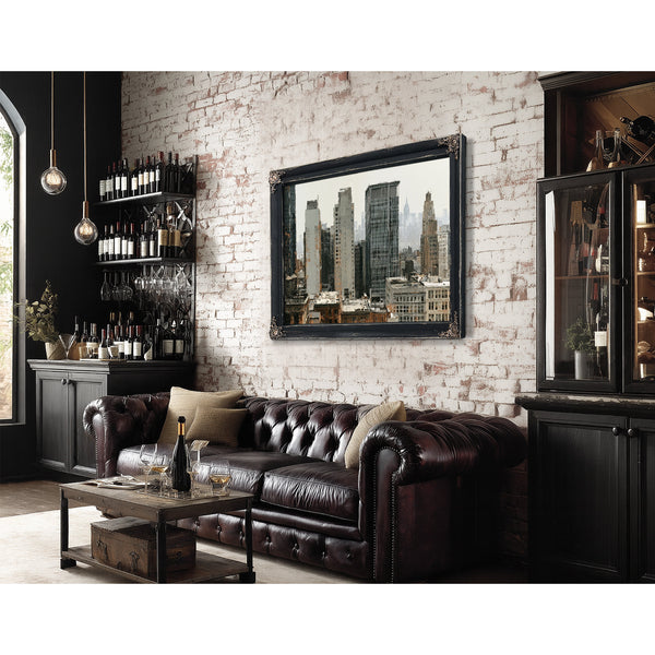 Hazy Urban Skyline With Midrise Buildings by Bella Frye
