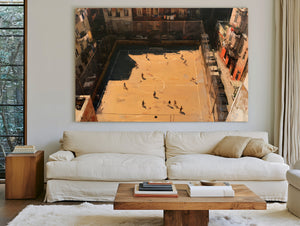 Rooftop Street Football Court Urban Afternoon by Bella Frye