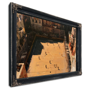 Rooftop Street Football Court Urban Afternoon by Bella Frye