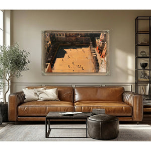 Rooftop Street Football Court Urban Afternoon by Bella Frye