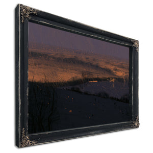 Stormy Dusk Over Windswept Plains by Bella Frye