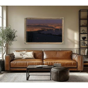 Stormy Dusk Over Windswept Plains by Bella Frye