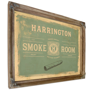 Personalized Smoke Room Sign, Est. Year, image 6