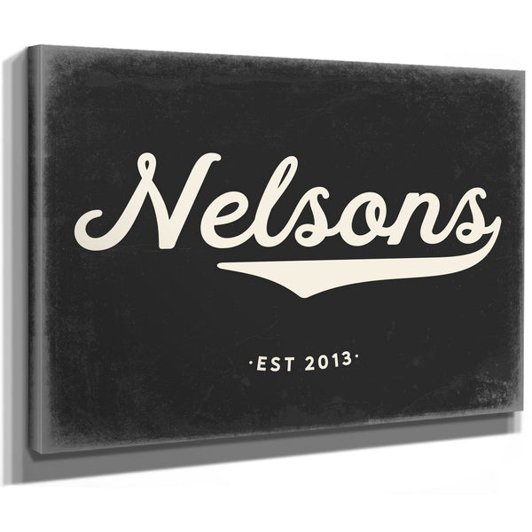 Personalized Family Name Sign, Script Last Name with Est. Year, image 9