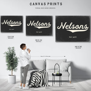 Personalized Family Name Sign, Script Last Name with Est. Year, image 11