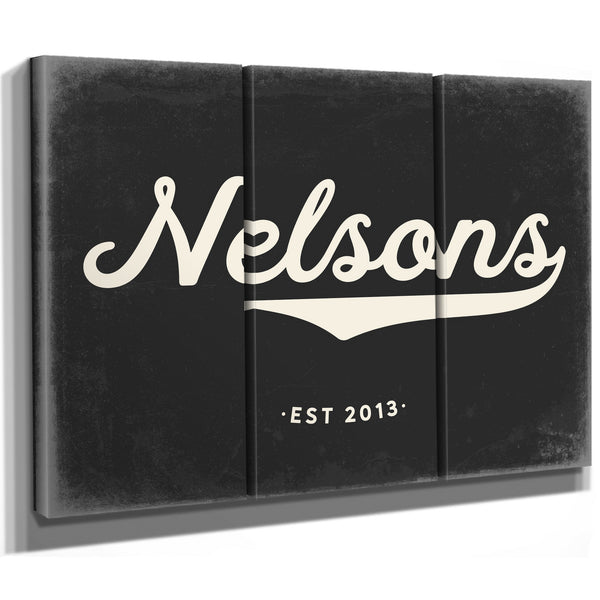 Personalized Family Name Sign, Script Last Name with Est. Year, image 15