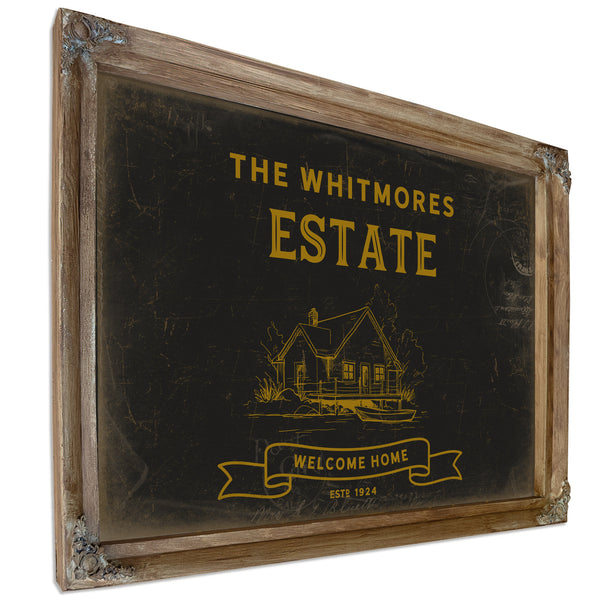 Personalized Estate Sign, Welcome Home, Est. Year, image 6
