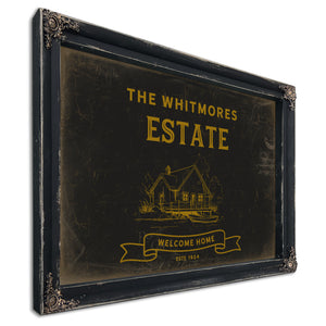 Personalized Estate Sign, Welcome Home, Est. Year, image 8
