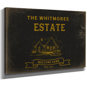 Personalized Estate Sign, Welcome Home, Est. Year, image 9