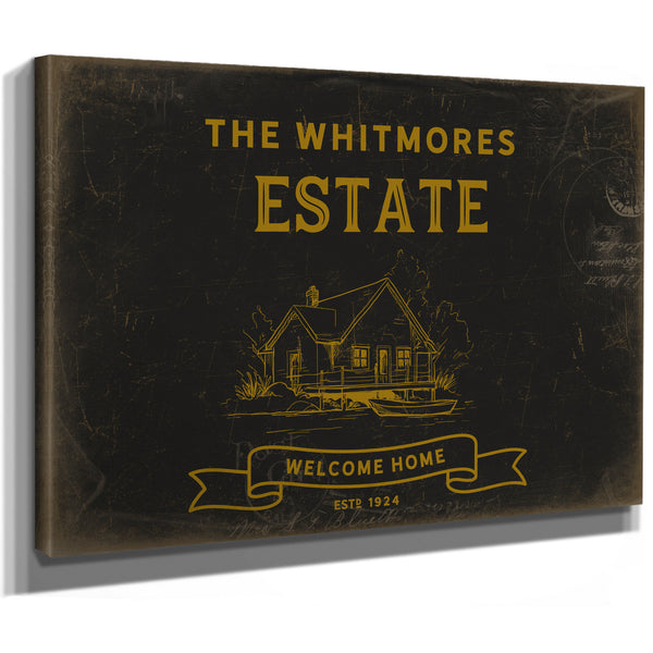 Personalized Estate Sign, Welcome Home, Est. Year, image 9