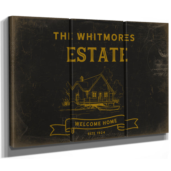 Personalized Estate Sign, Welcome Home, Est. Year, image 15