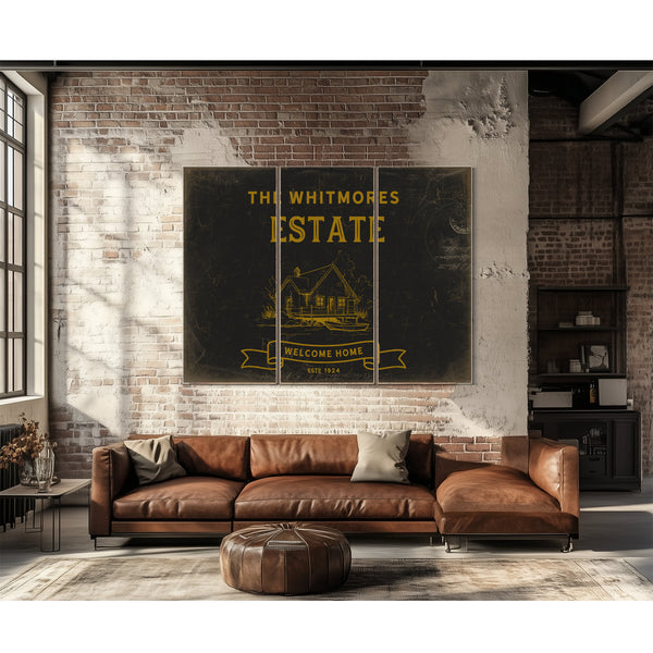 Personalized Estate Sign, Welcome Home, Est. Year, image 16