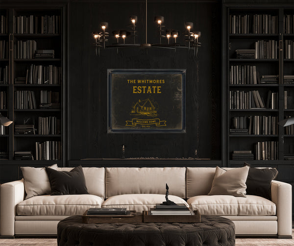 Personalized Estate Sign, Welcome Home, Est. Year, image 19