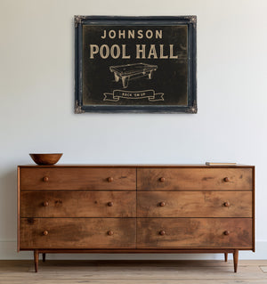 Personalized Pool Hall Sign, Rack 'Em Up, image 21