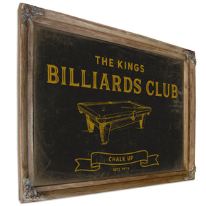 Personalized Billiards Club Sign, Chalk Up, Est. Year, image 6