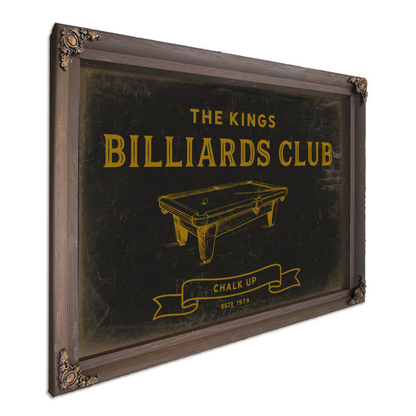 Personalized Billiards Club Sign, Chalk Up, Est. Year, image 7