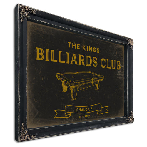 Personalized Billiards Club Sign, Chalk Up, Est. Year, image 8