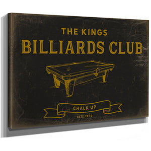 Personalized Billiards Club Sign, Chalk Up, Est. Year, image 9
