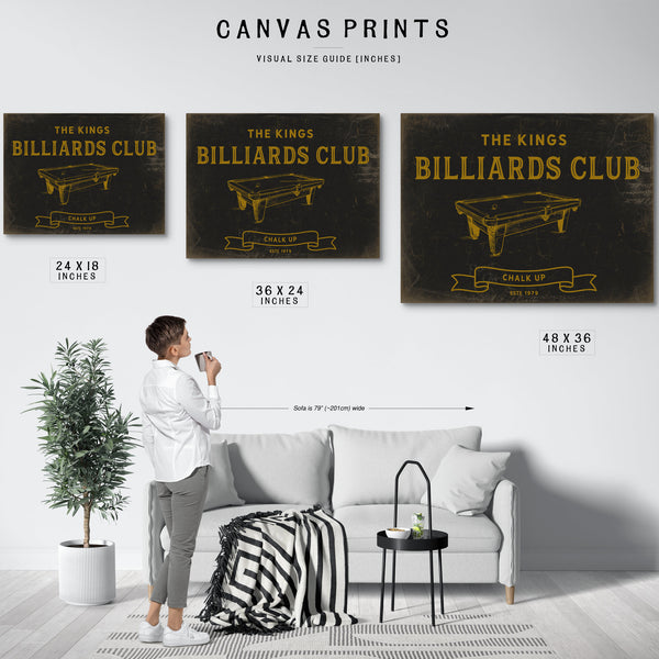 Personalized Billiards Club Sign, Chalk Up, Est. Year, image 11