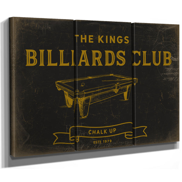 Personalized Billiards Club Sign, Chalk Up, Est. Year, image 15