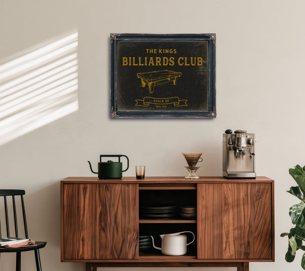 Personalized Billiards Club Sign, Chalk Up, Est. Year, image 18