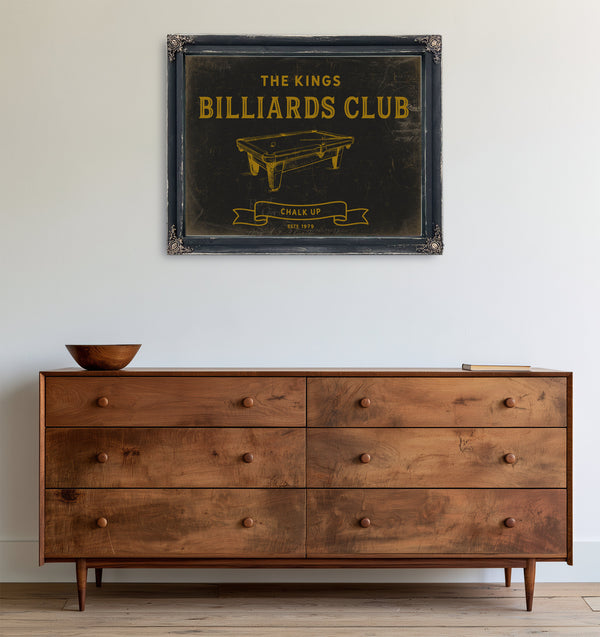 Personalized Billiards Club Sign, Chalk Up, Est. Year, image 21