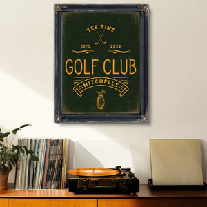 Personalized Golf Club Sign, Tee Time, Est. Year, image 10