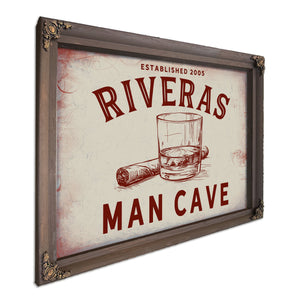 Personalized Man Cave Sign, Est. Year, image 7