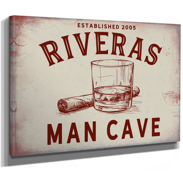 Personalized Man Cave Sign, Est. Year, image 9