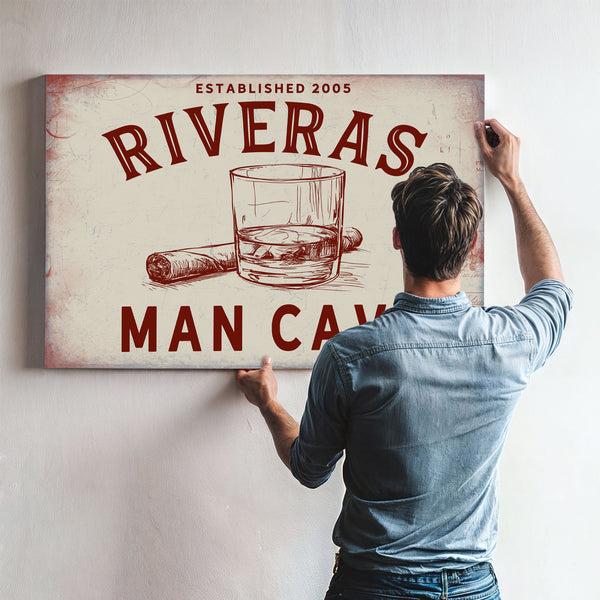 Personalized Man Cave Sign, Est. Year, image 10