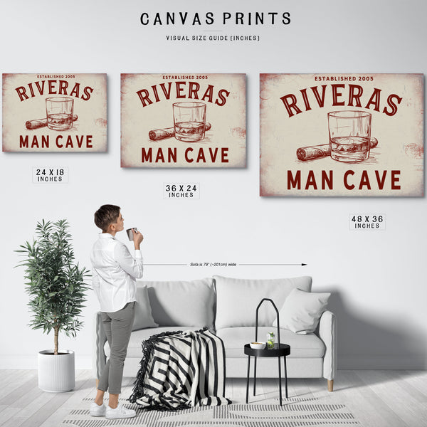 Personalized Man Cave Sign, Est. Year, image 11