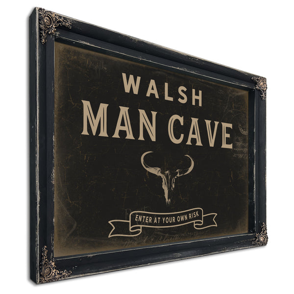 Personalized Man Cave Sign, Enter At Your Own Risk, image 8