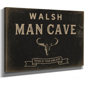 Personalized Man Cave Sign, Enter At Your Own Risk, image 9