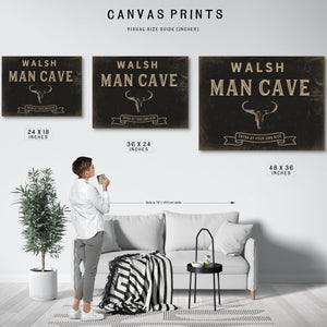 Personalized Man Cave Sign, Enter At Your Own Risk, image 11