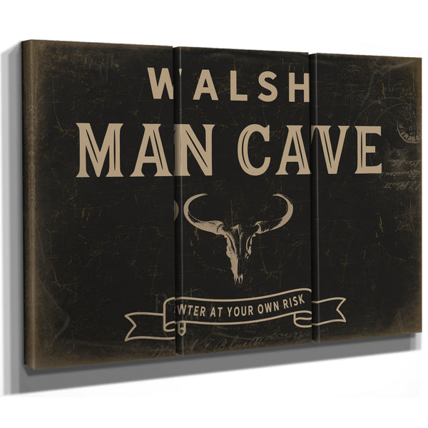 Personalized Man Cave Sign, Enter At Your Own Risk, image 15