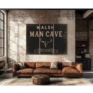 Personalized Man Cave Sign, Enter At Your Own Risk, image 16