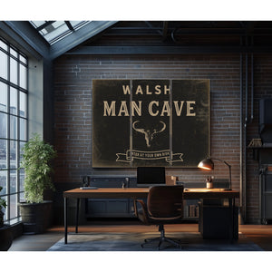 Personalized Man Cave Sign, Enter At Your Own Risk, image 17