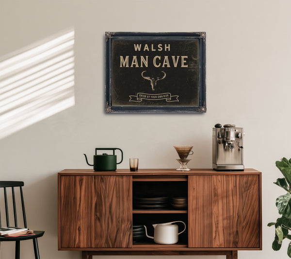 Personalized Man Cave Sign, Enter At Your Own Risk, image 18