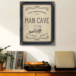 Personalized Man Cave Sign, Kick Back & Relax, image 10