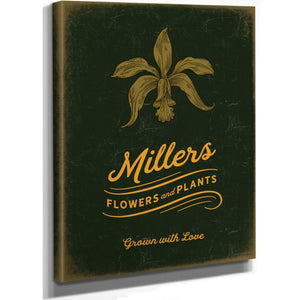 Personalized Flowers And Plants Sign, Grown With Love, image 3