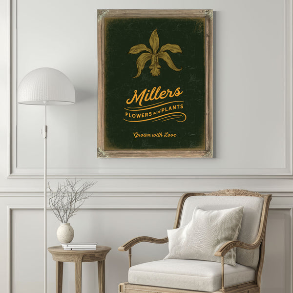 Personalized Flowers And Plants Sign, Grown With Love, image 5
