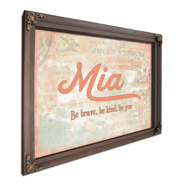 Personalized Kids Name Sign, Be Brave, Be Kind, Be You, image 7