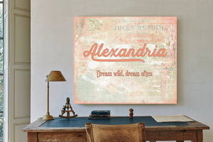 Personalized Kids Name Sign, Dream Wild, Dream Often, image 2