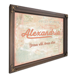 Personalized Kids Name Sign, Dream Wild, Dream Often, image 7