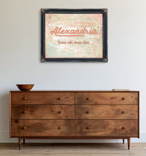 Personalized Kids Name Sign, Dream Wild, Dream Often, image 21