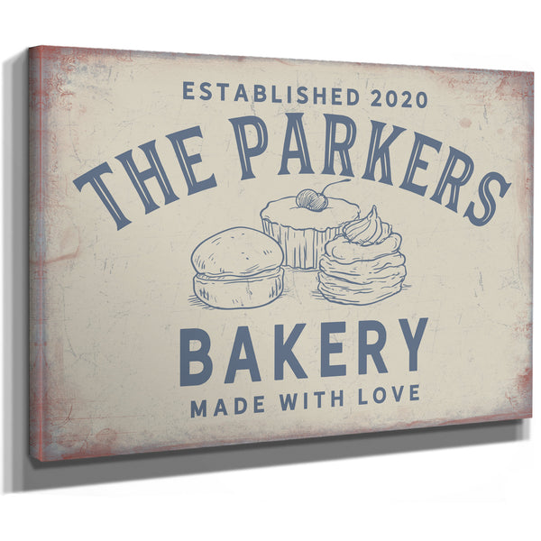Personalized Bakery Sign, Made With Love, Est. Year, image 9